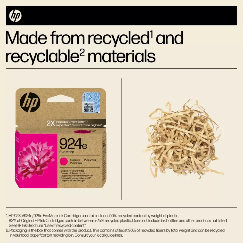HP 924e EvoMore Magenta originaalne tindikassett