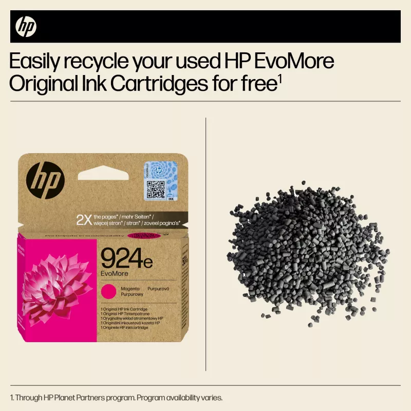 HP 924e EvoMore Magenta originaalne tindikassett
