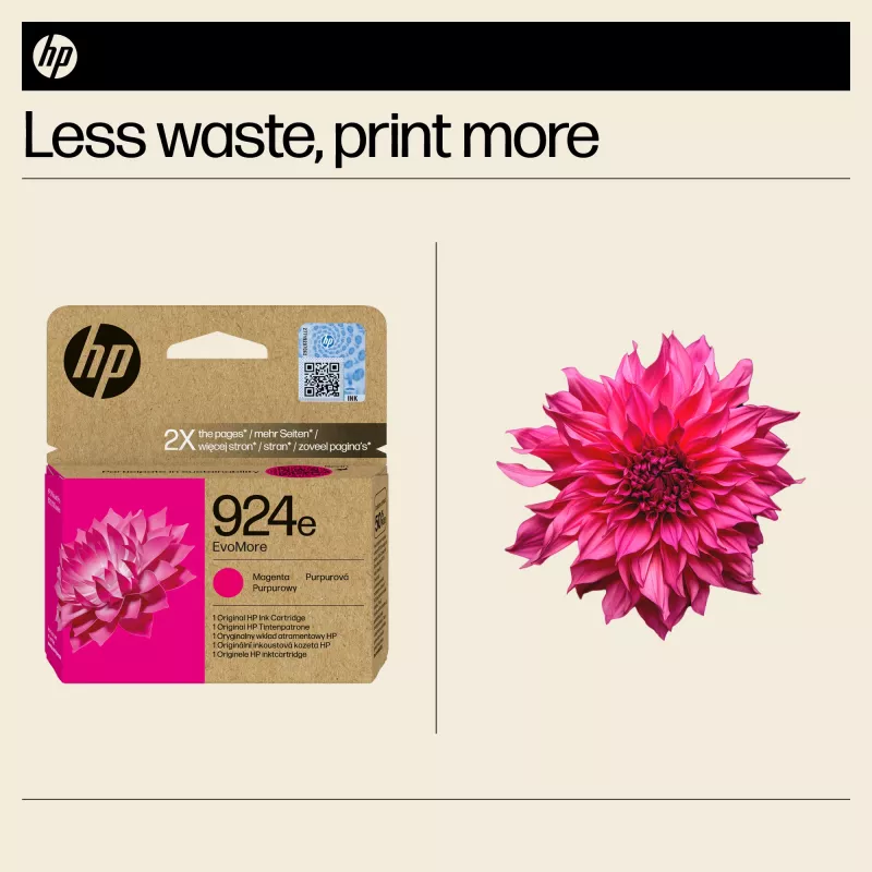 HP 924e EvoMore Magenta originaalne tindikassett