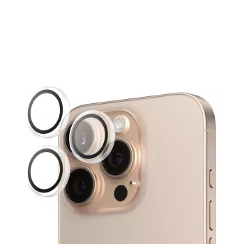 PanzerGlass® Hoops® kaamera objektiivi kaitseklaas läbipaistev iPhone 16 Pro | 16 Pro Max