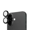 PanzerGlass® Hoops® kaamera objektiivi kaitse, must, iPhone 16 | 16 Plus