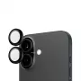 PanzerGlass® Hoops® kaamera objektiivi kaitse, must, iPhone 16 | 16 Plus