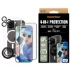 PanzerGlass ® 4-in-1 kaitsekomplekt iPhone 16 Pro, Apple, Apple - iPhone 16 Pro, kuiv paigaldus, kriimustuskindel, löögikindel, läbipaistev, 1 tk