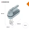 Kenwood HMP40.000GY käsisegisti 350 W sinine
