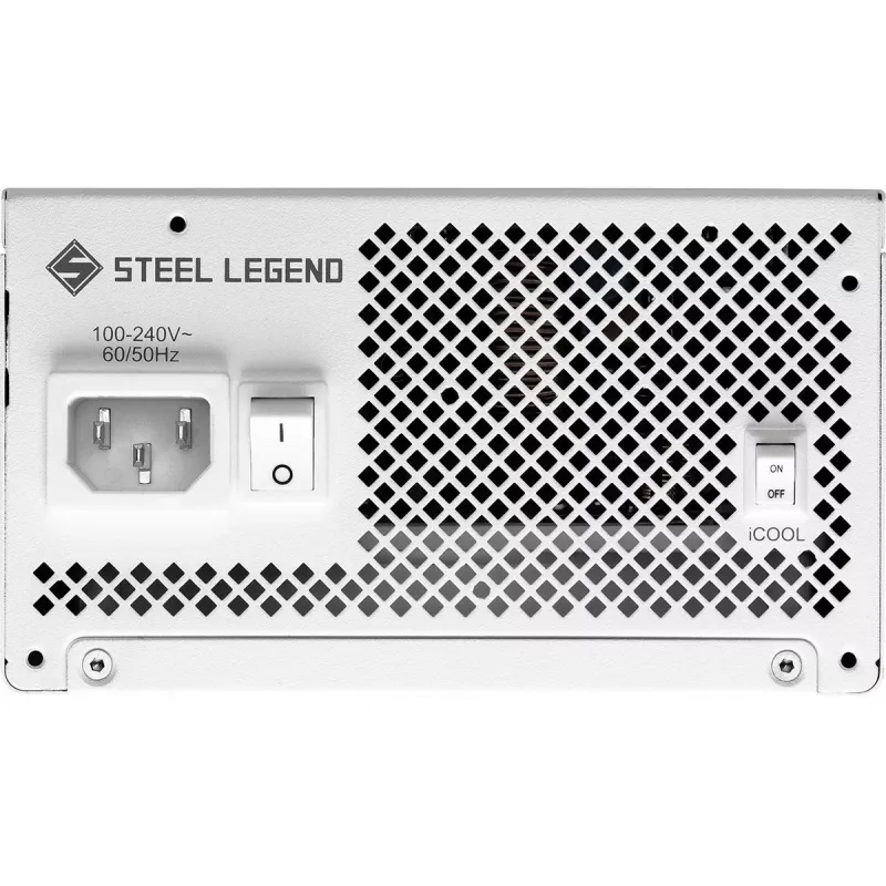 ASROCK Steel Legend SL-850G 850 W 80+ Gold valge ATX toiteplokk