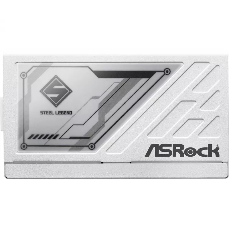 ASROCK Steel Legend SL-850G 850 W 80+ Gold valge ATX toiteplokk