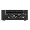 Shuttle Nano PC NT10H5, Intel Core Ultra 5 125H, Intel Arc graafika, 2xHDMI, 2xUSB 4.0 (DP), 2x2.5Gbit LAN, koos VESA 24/7 pideva tööga
