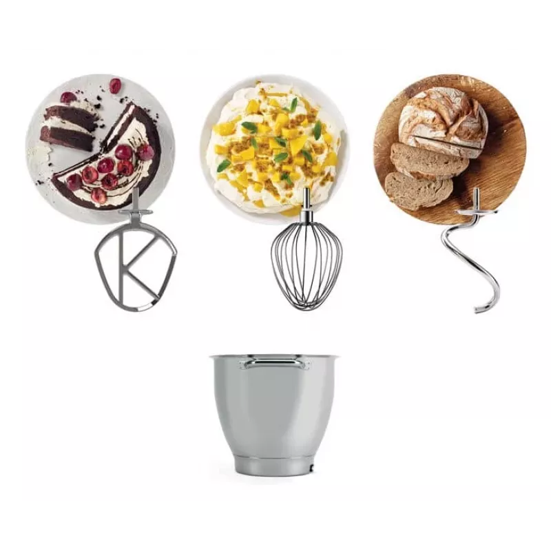 Kenwood Chef XL Pro köögikombain 1700 W 6,7 L hõbedane
