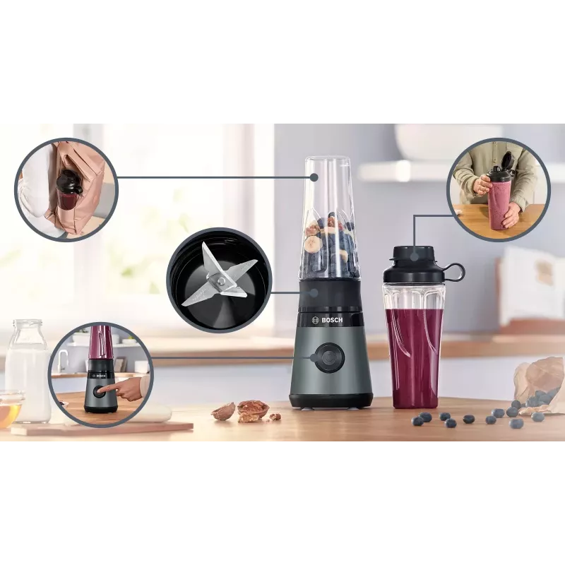 Bosch VitaPower MMB2111S blender 0,6 l lauablender 450 W hõbedane