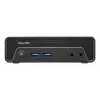 Shuttle Nano PC NE10N, Intel N 100, 1x HDMI, 1x DP, 6x USB, 1x LAN, ventilaatorita, 24/7 pidev töö, koos VESA kinnitusega
