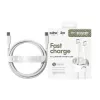 PanzerGlass empower™ by ® Racing 240W USB-C to USB-C kaabel | USB 2.0 | 2 m | hõbevalge