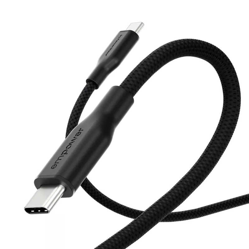 PanzerGlass empower™ by ® Racing 60W USB-C–USB-C kaabel | USB 2.0 | 1.2 m | kosmosemust