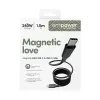 PanzerGlass empower™ by ® Magnetic 240W USB-C to USB-C kaabel | USB 2.0 | 1,5 m | Kosmose-must