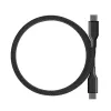 PanzerGlass empower™ by ® Magnetic 240W USB-C to USB-C kaabel | USB 2.0 | 1,5 m | Kosmose-must