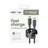 PanzerGlass empower™ by ® Racing 240W USB-C–USB-C kaabel | USB 2.0 | 1,2 m | kosmose must