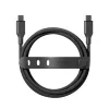 PanzerGlass empower™ by ® Racing 240W USB-C–USB-C kaabel | USB 2.0 | 1,2 m | kosmose must