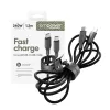 PanzerGlass empower™ by ® Racing 240W USB-C–USB-C kaabel | USB 2.0 | 1,2 m | kosmose must