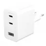 PanzerGlass empower™ by ® Turbo 70W Multiple Charger incl. 2 x USB-C + USB-A | EU Plug | Silver Valge