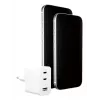 PanzerGlass empower™ by ® Turbo 70W Multiple Charger incl. 2 x USB-C + USB-A | EU Plug | Silver Valge