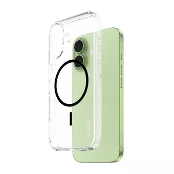 Kaitseümbris PanzerGlass CARE by Flagship Case Transparent Urban Explorer Black MagSafe iPhone 17