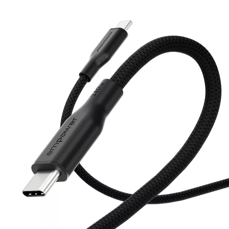 PanzerGlass empower™ by ® Racing 240W USB-C to USB-C kaabel | USB 2.0 | 2 m | kosmosehall