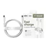 PanzerGlass empower™ by ® Racing 240W USB-C to USB-C kaabel | USB 2.0 | 1,2 m | hõbevalge