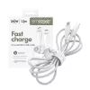 PanzerGlass empower™ by ® Racing 240W USB-C to USB-C kaabel | USB 2.0 | 1,2 m | hõbevalge