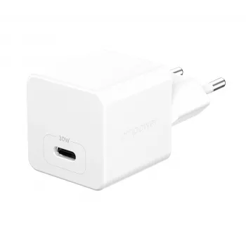 PanzerGlass empower™ by ® Turbo 30W Charger Single USB-C | EU Plug | Silver Valge