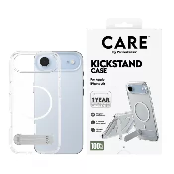 PanzerGlass CARE™ by ® ümbris läbipaistev koos tugijala ja MagSafe'iga iPhone Air