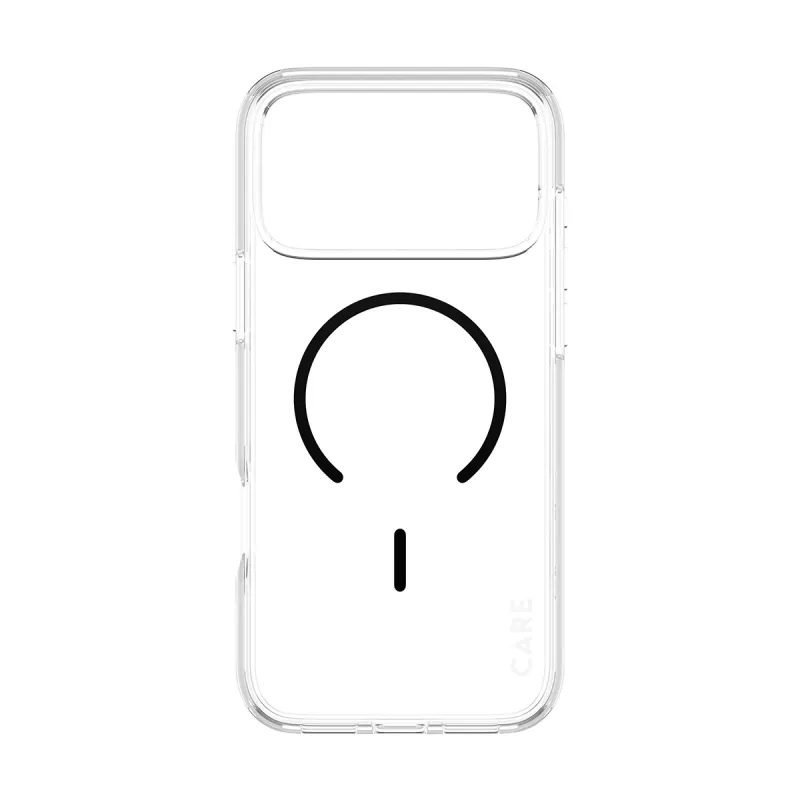 PanzerGlass CARE™ by ® Urban Explorer ümbris läbipaistev musta MagSafe'iga iPhone 17 Pro Max