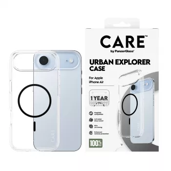 Cover PanzerGlass CARE by Flagship ümbris Transparent Urban Explorer Must MagSafe iPhone 17 Air