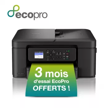 Brother 3-in-1 kompaktne juhtmevaba tindiprinter DCP-J1360DW, tindiprinter, värviprintimine, 1200 x 6000 DPI, värvikoopia, A4, must