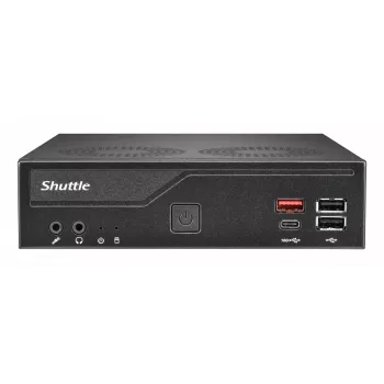 Arvuti Shuttle Barebone slim DH810 Intel SO-DDR5 must DH810 SHUTTLE