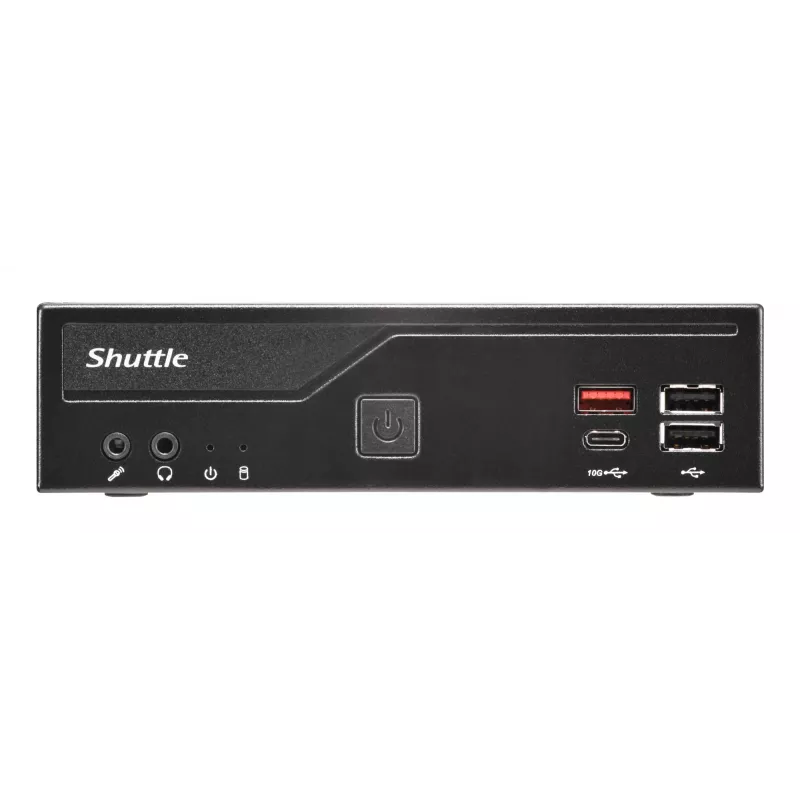 Arvuti Shuttle Barebone slim DH810 Intel SO-DDR5 must DH810 SHUTTLE