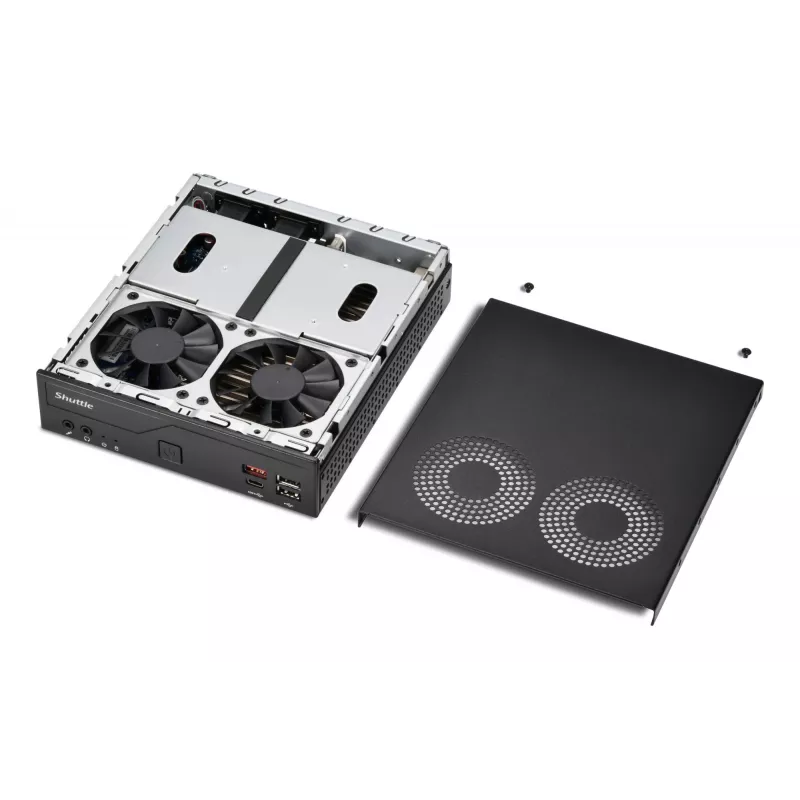 Arvuti Shuttle Barebone slim DH810 Intel SO-DDR5 must DH810 SHUTTLE