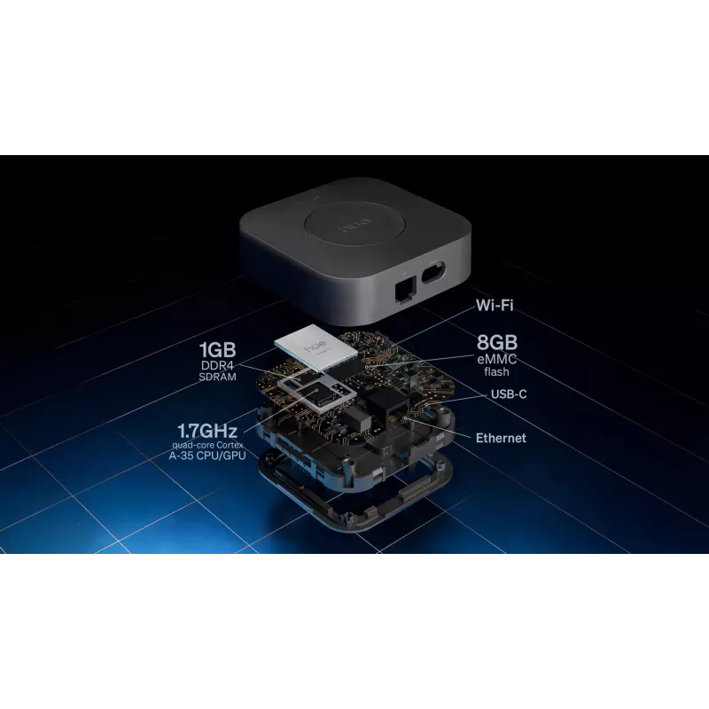 Nutikodu valgustuse kontroller Philips Juhtmevaba Bluetooth Must