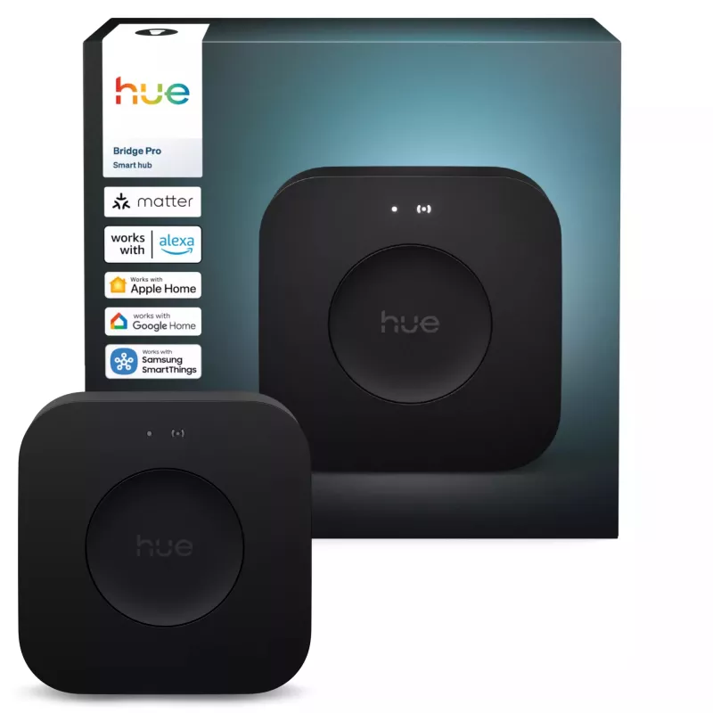 Nutikodu valgustuse kontroller Philips Juhtmevaba Bluetooth Must