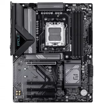 GIGABYTE B840 EAGLE WIFI6E emaplaat - AMD Ryzen 9000 protsessoritele, 8+2+2 faasi VRM, kuni 8200MHz DDR5(O.C), 2xPCIe 4.0 + 1xPCIe 3.0 M.2, Wi-Fi 6E, 2.5GbE LAN, USB 3.2 Gen 2