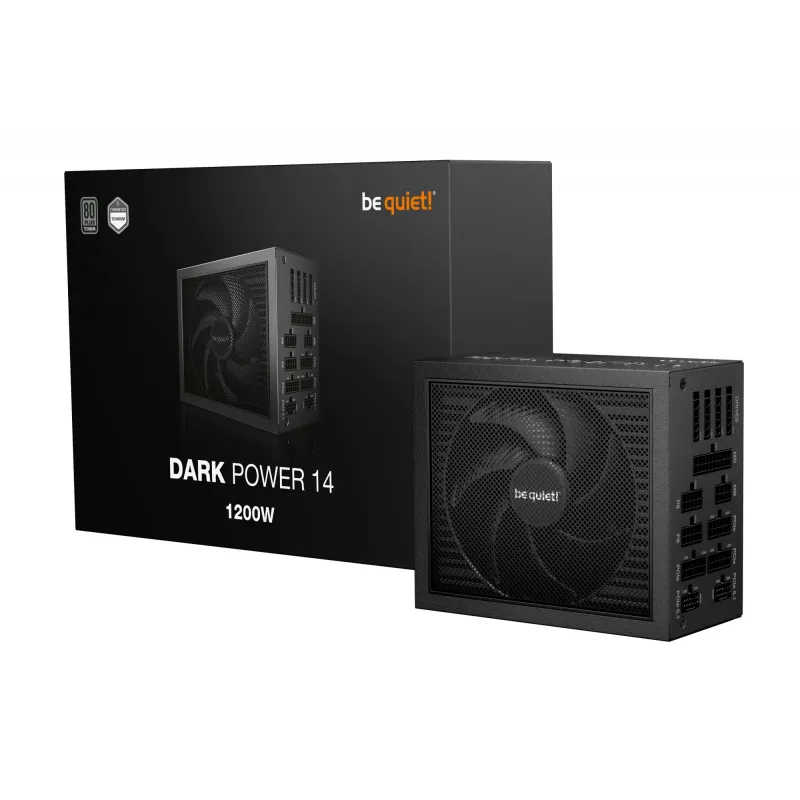 be quiet! Dark Power 14 1200 W - 80 Plus Titanium toiteplokk 20+4 pin ATX ATX must