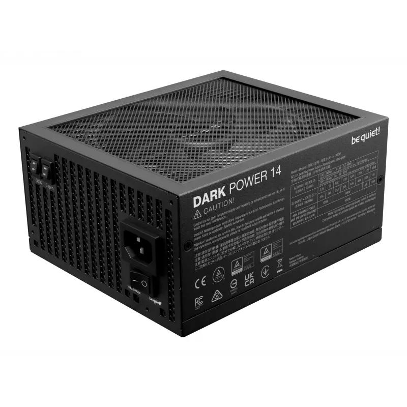 be quiet! Dark Power 14 1000 W - 80 Plus Titanium toiteplokk 20+4 pin ATX ATX must