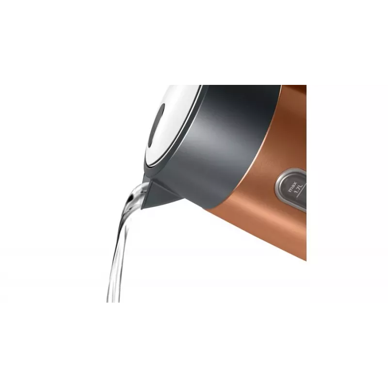 Bosch TWK4P439 elektriline veekeetja 1,7 L 2400 W Must, Kuldne