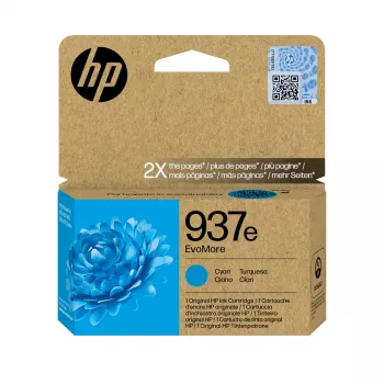 HP 937e EvoMore Cyan originaalne tindikassett