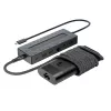 USB-C jaotur ja sülearvuti laadija HP 9H0H9AA#ABB Kompaktne disain, mitmekülgne ühenduvus