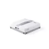 Akende puhastusrobot Ecovacs WINBOT MINI — iminapp, Li‑Ion aku, min aken 22×25 cm, 1,3 kg, 215×215×55 mm, hall/valge