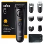 Braun BeardTrimmer 5 BT5560 habemeajamismasin, aku, 40, 2 cm, märg ja kuiv, must