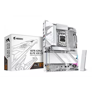 Emaplaat GIGABYTE X870 AORUS ELITE X3D ICE, AMD X870, Socket AM5, ATX