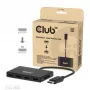 CLUB3D Quad DisplayPort™ Hub – 4 x 4K eraldusvõime @ 30 Hz, MST tugi