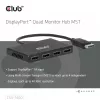 CLUB3D Quad DisplayPort™ Hub – 4 x 4K eraldusvõime @ 30 Hz, MST tugi