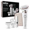 Braun Silk-épil 9 Flex 9-360 3D 40 pintsetti Roos, Valge