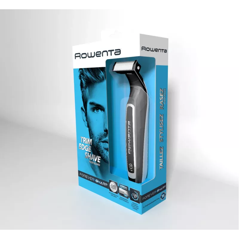 Rowenta Forever Sharp TN6000 habemeajaja - trimmimine, servade vormimine ja raseerimine, 120 min tööaeg
